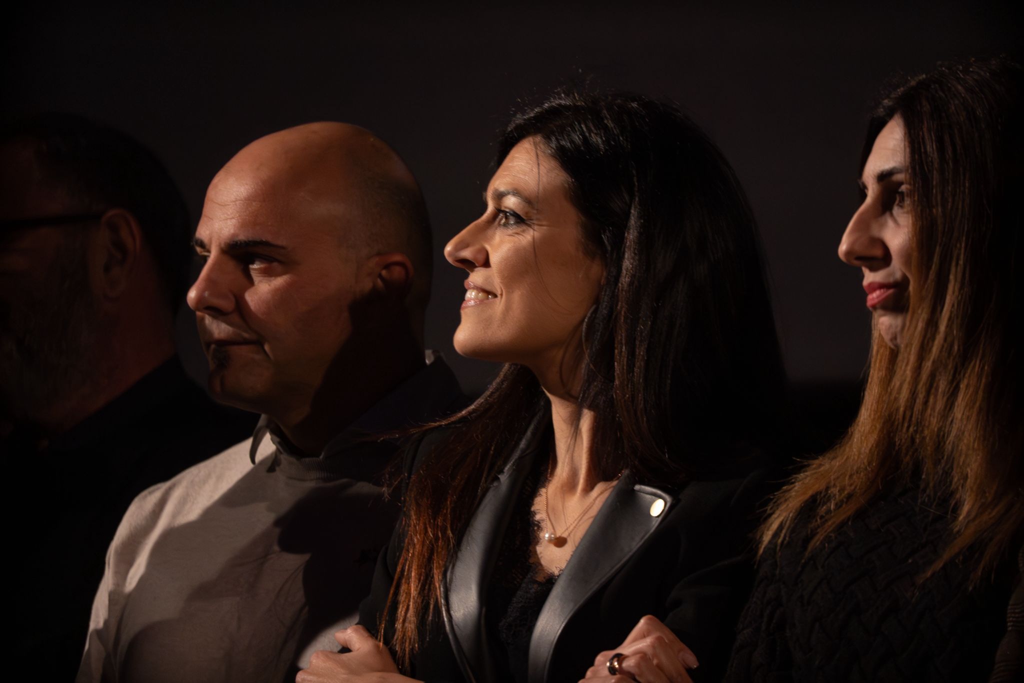 Candidata della coalizione alla presentazione